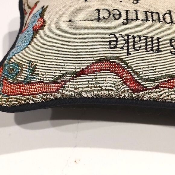 Cats Make Purrfect Friends Feline Follies Tapestry Pillow Vintage - Picture 10 of 11